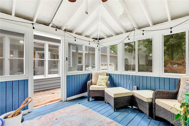 13904 Sunrise Bluff Rd, Chesterfield, VA 23112 - sunroom / solarium with vaulted ceiling