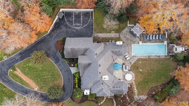 3808 Solebury Pl, Midlothian, VA 23113 - aerial view of property's location featuring a pool