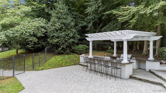 3808 Solebury Pl, Midlothian, VA 23113 - view of patio / terrace featuring a grill
