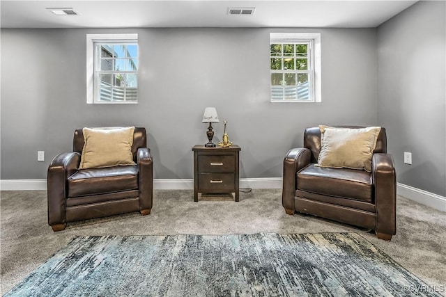 21405 Chesterfield Ave, Chesterfield, VA 23803 - living area featuring carpet floors and baseboards
