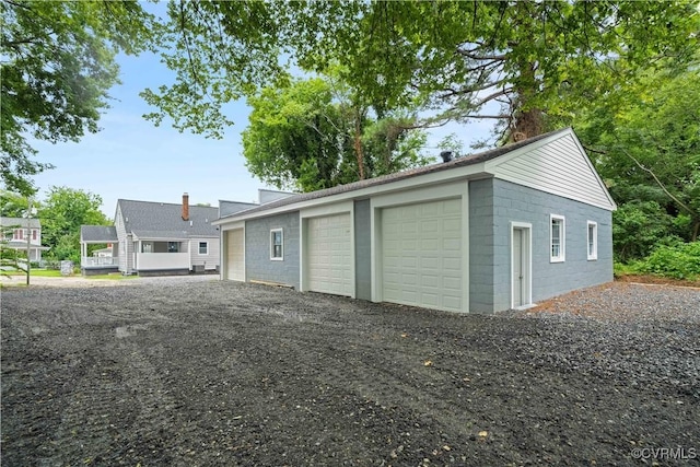 21405 Chesterfield Ave, Chesterfield, VA 23803 - view of detached garage