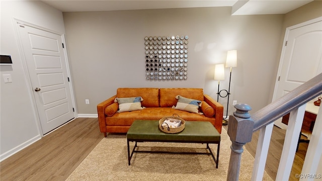 13213 Garland Ln, Midlothian, VA 23114 - living room with wood finished floors and stairs