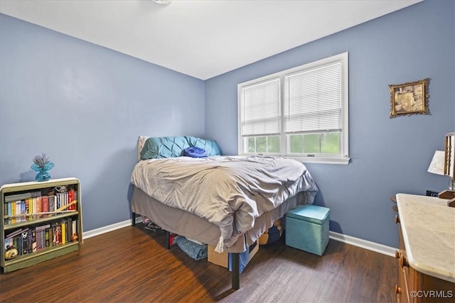 5205 Jerral Dr, Prince George, VA 23875 - bedroom featuring baseboards and wood finished floors