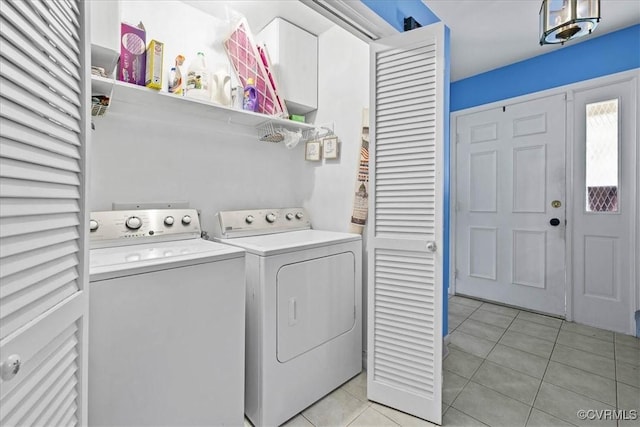 5205 Jerral Dr, Prince George, VA 23875 - washroom with washer and dryer and light tile patterned floors