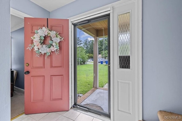 5205 Jerral Dr, Prince George, VA 23875 - foyer entrance featuring light tile patterned floors