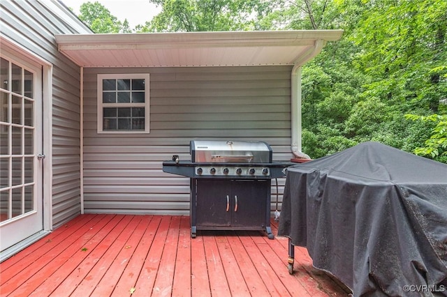 9118 Epps Rd, Mechanicsville, VA 23111 - wooden terrace featuring grilling area