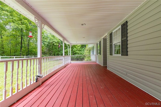 9118 Epps Rd, Mechanicsville, VA 23111 - view of wooden porch