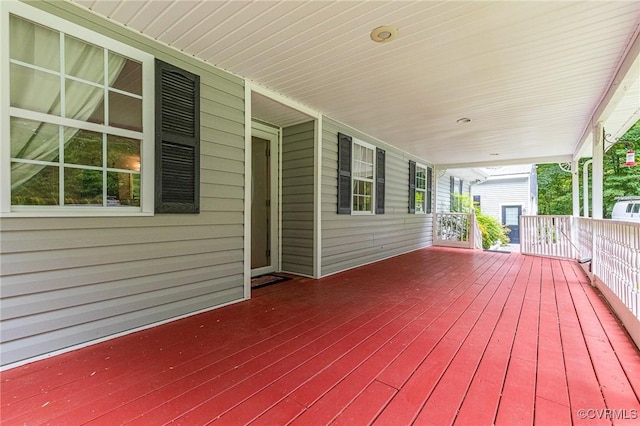 9118 Epps Rd, Mechanicsville, VA 23111 - view of wooden porch