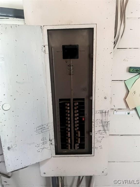 22446 E Depot St, Newsoms, VA 23874 - utility room with electric panel