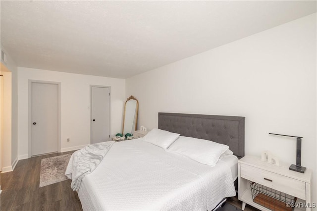 1501 Largo Rd Unit 302, Henrico, VA 23238 - bedroom with wood finished floors and baseboards