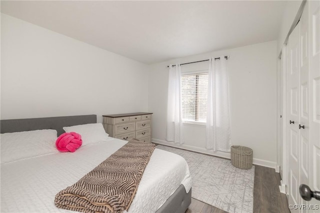 1501 Largo Rd Unit 302, Henrico, VA 23238 - bedroom with wood finished floors and a closet