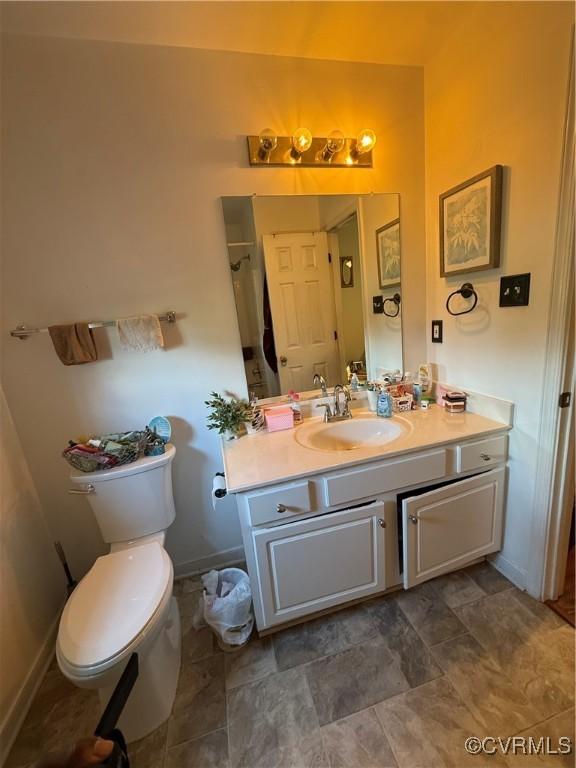 21338 Deodora Ct, Petersburg, VA 23803 - bathroom featuring vanity and toilet