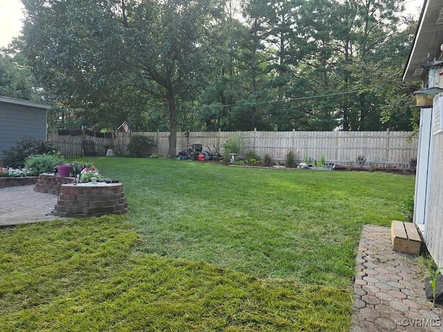 10818 Sebring Dr, Henrico, VA 23233 - fenced backyard featuring a patio area
