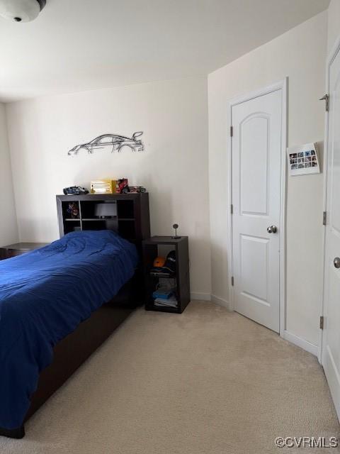 17037 Windon Ct, Moseley, VA 23120 - bedroom featuring light carpet and baseboards