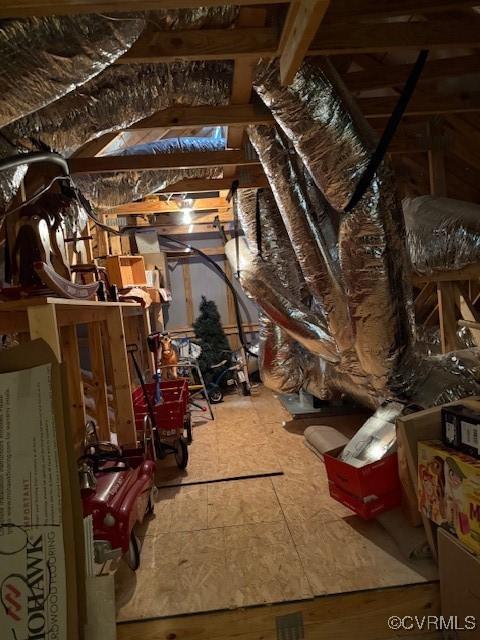 17037 Windon Ct, Moseley, VA 23120 - view of unfinished attic