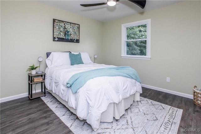 9300 Greatbridge Rd, Chesterfield, VA 23237 - bedroom featuring wood finished floors and ceiling fan