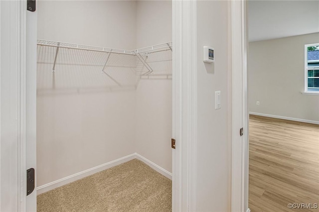 7082 Braxton Ct, Ladysmith, VA 22546 - walk in closet with wood finished floors