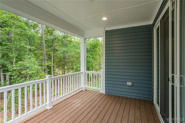 7082 Braxton Ct, Ladysmith, VA 22546 - view of deck