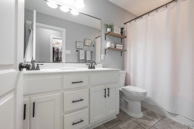 8622 Rock Cedar Rd, New Kent, VA 23124 - full bathroom with toilet and double vanity
