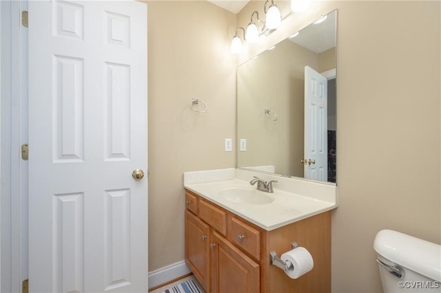 4837 Glenmorgan Ct, Chester, VA 23831 - half bath with vanity and toilet