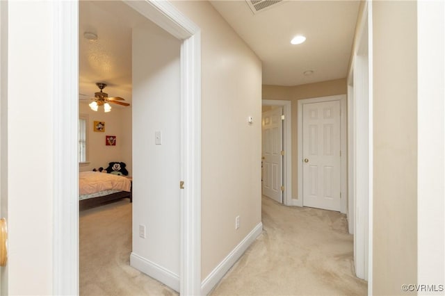 4837 Glenmorgan Ct, Chester, VA 23831 - hall with light carpet and recessed lighting