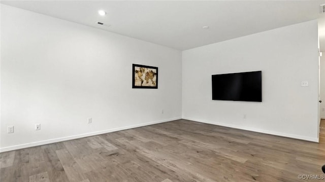 7750 Leeds Castle Ln, New Kent, VA 23124 - unfurnished room featuring wood finished floors and recessed lighting