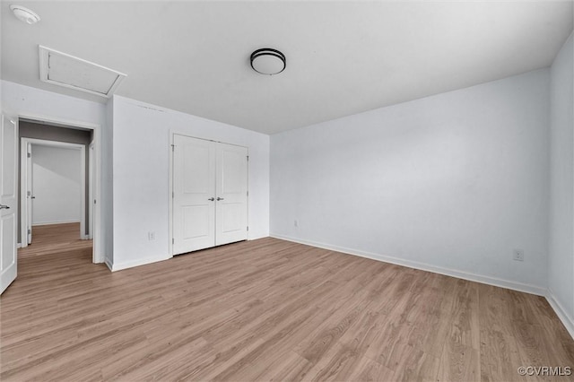 10485 Eagle Ct, Prince George, VA 23860 - unfurnished bedroom featuring light wood-type flooring and a closet