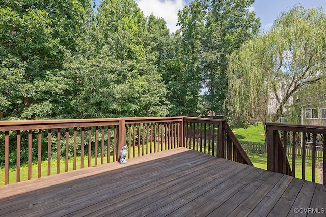 5636 Charter Oak Dr, Chesterfield, VA 23832 - view of wooden terrace