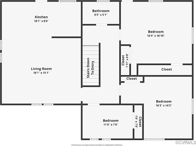 410 E 2nd St, Farmville, VA 23901 - view of floor plan / room layout