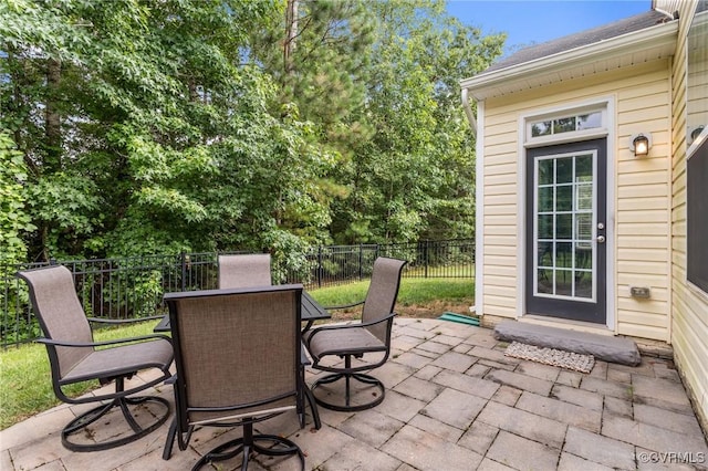 8334 E Lord Botetourt Loop, New Kent, VA 23124 - view of patio / terrace with outdoor dining area
