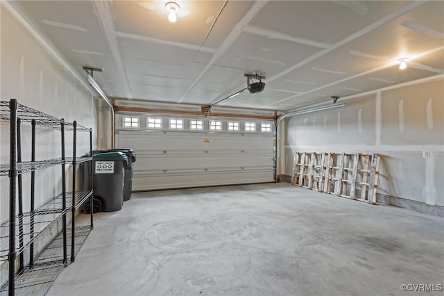 8334 E Lord Botetourt Loop, New Kent, VA 23124 - garage featuring a garage door opener
