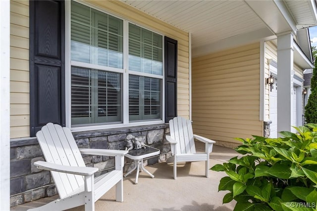 8334 E Lord Botetourt Loop, New Kent, VA 23124 - view of porch