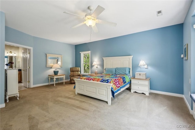 6002 Prospectors Bluff Ln, Mechanicsville, VA 23116 - bedroom featuring carpet floors and ceiling fan