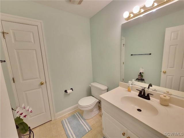 231 White Sand Ct, Colonial Heights, VA 23834 - bathroom featuring vanity and toilet