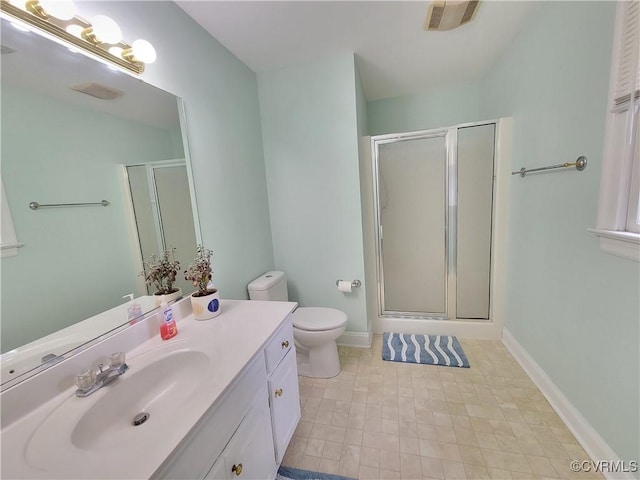 231 White Sand Ct, Colonial Heights, VA 23834 - full bathroom with vanity and a shower stall