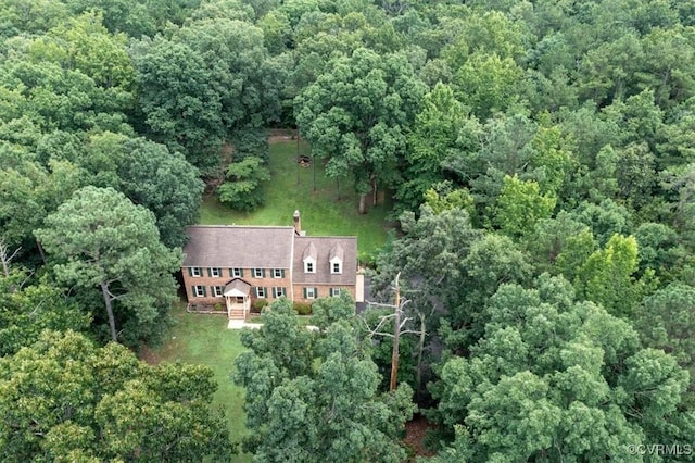 13241 Bailey Bridge Rd, North Chesterfield, VA 23112 - aerial overview of property's location featuring a forest
