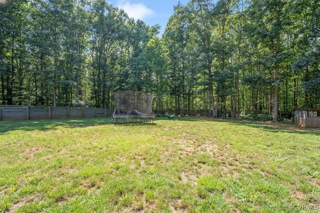 1450 Palmore Rd, Powhatan, VA 23139 - view of yard with a forest view