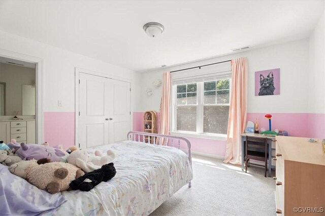 1450 Palmore Rd, Powhatan, VA 23139 - bedroom featuring carpet flooring and a closet