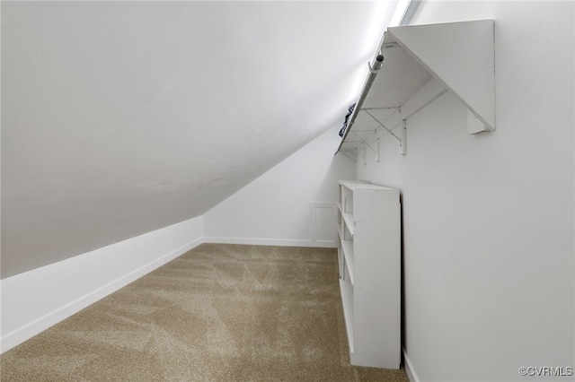 9039 Wood Sorrel Dr, Henrico, VA 23229 - spacious closet with light colored carpet and lofted ceiling