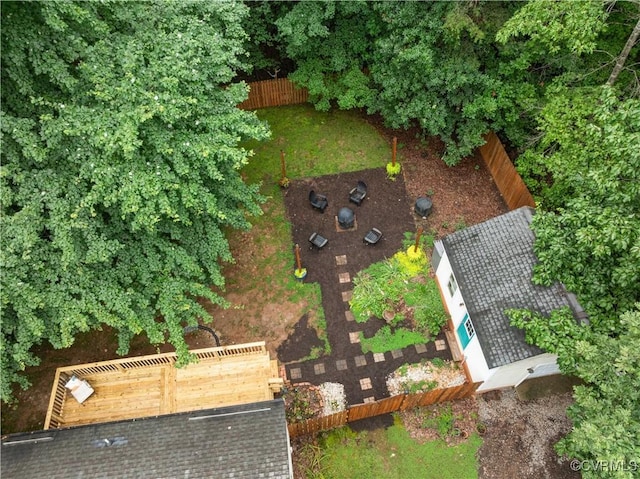 4508 Philips Path, Kents Store, VA 23084 - bird's eye view