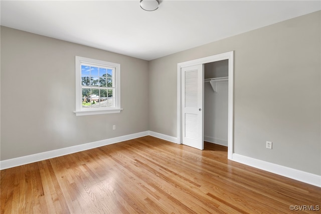 4816 Stornoway Dr, Ampthill, VA 23234 - unfurnished bedroom featuring a closet and light wood-type flooring