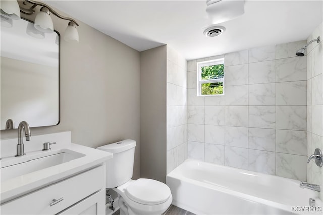 4816 Stornoway Dr, Ampthill, VA 23234 - full bathroom featuring vanity and bathing tub / shower combination