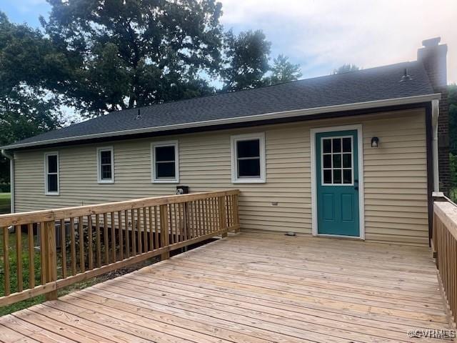 1781 Signboard Rd, Bumpass, VA 23024 - view of wooden deck