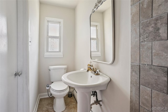 2407 Birchwood Rd, Henrico, VA 23294 - half bathroom featuring toilet and tile patterned floors