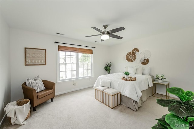 915 Jamerson Ln, Glen Allen, VA 23059 - bedroom featuring carpet floors and ceiling fan