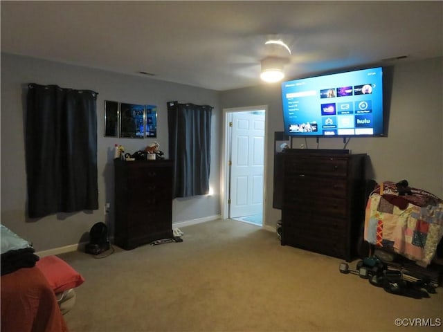 5900 River Rd, South Chesterfield, VA 23803 - carpeted bedroom with baseboards