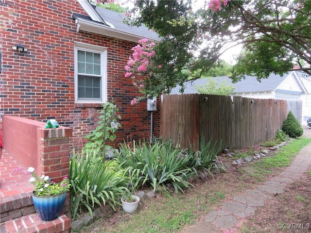 5900 River Rd, South Chesterfield, VA 23803 - view of side of home featuring brick siding