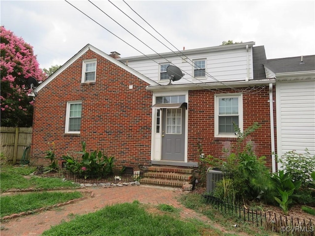 5900 River Rd, South Chesterfield, VA 23803 - view of front facade featuring entry steps and brick siding