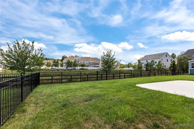 10109 Hollythorne Ln, Mechanicsville, VA 23116 - fenced backyard with a residential view