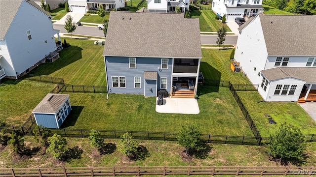 10109 Hollythorne Ln, Mechanicsville, VA 23116 - aerial perspective of suburban area